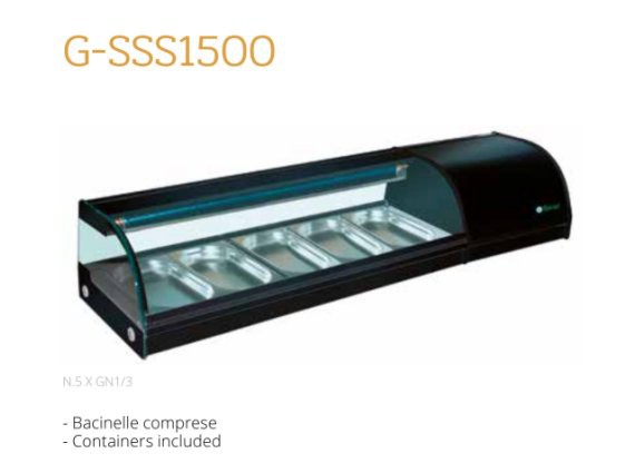 Vetrina refrigerata Forcar per Tapas G-SSS1500